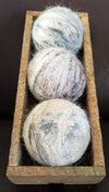 Dryer Balls- Farm Felted, Eco-Friendly, (Set of 3)