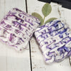 Farm Felted Soap : Lavender - 2 Bars for Gentle Exfoliation