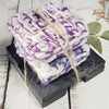 Farm Felted Soap : Lavender - 2 Bars for Gentle Exfoliation