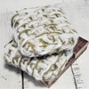 Farm Felted Soap : Mint - 2 Bars for Gentle Exfoliation