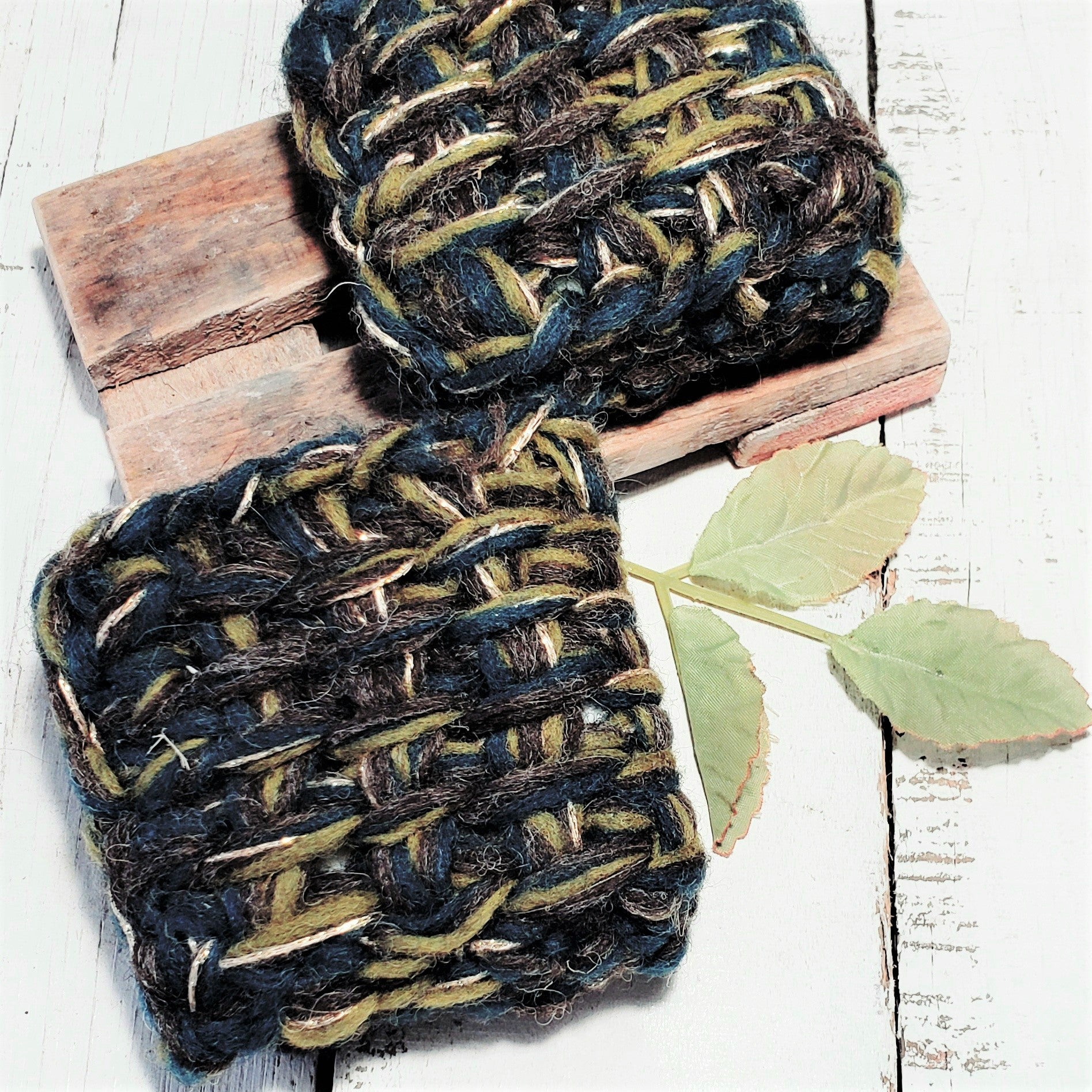 Farm Felted Soap : Patchouli - 2 Bars for Gentle Exfoliation