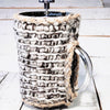 French Press Cozy, Bean Blanket- Cafetiere, Bean Belt Cover- Mocha Brown